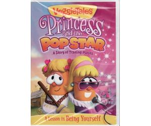 Veggietales Princess and the Popstar A Story of Trading Places LIMITED EDITION Inlcudes Princess Pop CD Sing-along for Girls