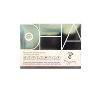 VEGGUNN Omega 3 Cápsulas - Omega 3 Vegano con 99% De DHA - 60 Cápsulas Vegetales de 250 mg de Omega 3 DHA - Suministro para 2 Semanas - Proveniente de Algas, Certificado y Eco-Friendly