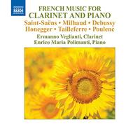 Veglianti, Ermanno / Polimanti, Enrico – Música francesa para clarinete y piano – NAXOS