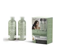 Vegliss - kit alisado brasileño en casa con queratina vegetal - champ