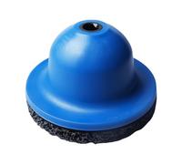 VEGOATY Amoladora de cubo de rueda para coche, azul, lijadora de cabeza esférica, juego de cepillos con rueda abrasiva de 90 mm a 150 mm, accesorio de lijado multiherramienta de 1/2 pulgadas