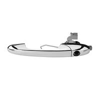 Vehicle 500 Exterior Door Handle Left Hand Drive | OEM Replacement for 2012-2018 Vehicles | Chrome Outer Handle for Driver Side/Passenger Side | Easy Install (Left driver's hand)