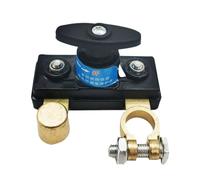 Vehicle Battery Disconnect - Isolator for Trucks | 12/24V Waterproof Cut Off with Switch Features, Heavy Duty Brass Terminal Construction, Key Lock Safety Mechanism, Truck Accessories for Drivers