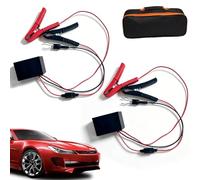 Vehicle Battery Leakage Detector, Automobile Leakage Detection Tool, Car Leakages Detector, Automotive Battery Drain Tester with Current Voltage Display, for Cars Trucks RV Motorcycle (2pcs)