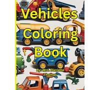 Vehicle Coloring Book