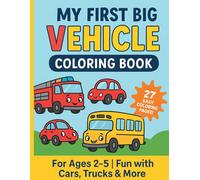 Vehicle Coloring Book