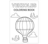 VEHICLE COLORING BOOK