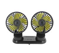 Vehicle Cooling Fan, 1 Unit System For Passenger Comfort, Adjustable Double