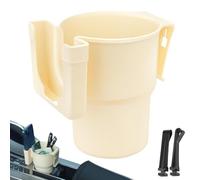 Vehicle Cup Holder - Air Vent Bottle Organizer Adjustable | Driving Beverage Holder Secure Car Drink Storage Clip Mount for Road Trip, Outdoor Camping, Travel, Hiking or Interior Accessory