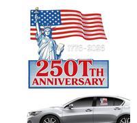 Vehicle Decal, Car Sticker, America 250th, Patriotic Style Function, Professional Automotive Gear, Body Tool For Celebrating Anniversaries On SUVs Trucks Or RVs During Veterans Parades In 2026