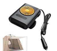 Vehicle Defroster, 12V Portable Car Fan, Heating Cooling System, Rapid Window Clearing, Rotating Base Function, Small Lightweight Design, Excellent for Winter Camping and Driving