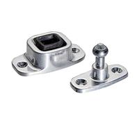 Vehicle Door Latch Holder - Trailer Entry Catch For RV Accessories | Aluminum Alloy And Rubber Build With Anti Slip Support, Strong Door Stop Hook, For Camping, Van, Cabin, Garage