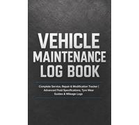 Vehicle Maintenance Log Book: Car Service Record, Auto Repair Tracker & Maintenance Journal | Mileage, Extended Fleet Intervals, Fluid Specs & Modification Log (PRO-SERIES TRACKERS)