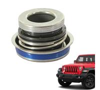 Vehicle Mechanical Seal, Atv Water Pump Seal, 1.57x1.18x1.18 Inches Graphite Nitrile Rubber, General Machinery Accessory for All Terrain Farm Outdoors Industry Agricultural Use