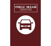 Vehicle Mileage log book for taxes: Automotive Mileage Tracker | A5 Odometer Logbook - 110 Pages | Ideal for Business & Personal Tax Deductions
