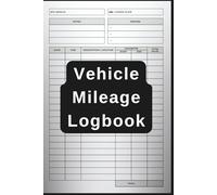 Vehicle Mileage Logbook for Drivers | Track Fuel, Miles, Repairs & Expenses Daily: Compact & Easy-to-Use Driving Logbook for Accurate Record-Keeping | ... Deductions, Fleet Management & Personal Use