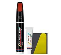 Vehicle Paint Touch Pen - Rotulador reparador para daños a la luz, barril compacto con punta de control de flujo, restaurador manual de revestimiento automático para paneles de puerta, 4,69 x 0,75