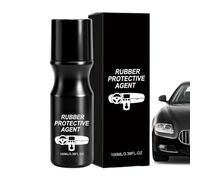 Vehicle Rubber Strip Liquid - Scratch Seal Repair Protectant for Door Trim Restoration | 100ml Silicone Polymer Coating Formula Exterior Gasket Conditioner Anti Crack Weather Barrier Automotive