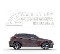 Vehicle Security Decals - Camera Warning Stickers, Sunproof, Strong Adhesion | Decals For Rv, Minivan, Truck, Motorcycle, Car Fleet, Outdoor Parking, Driveway, Garage, Home Security, Commercial Use