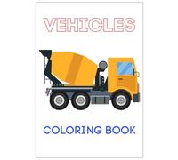 Vehicle Transportation Coloring Book