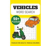 Vehicle Word Search Puzzle Book: Word Searches with Easy to Read Print about Vehicles, Cars, Trains and More | 6x9 inches, 110 pages | 50+ Puzzles … ... Trucklovers, Motorists, Travelers and Others