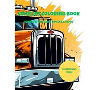 Vehicles Coloring Book: 100 Big & Fun Cars, Trucks, & More