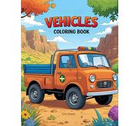 Vehicles Coloring Book