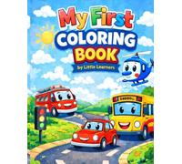 Vehicles Coloring Book for Kids Ages 3-6: Fun Cars, Trucks, Tractors, Construction Vehicles & More | Easy and Bold Designs for Toddlers & Pre school Boys and Girls