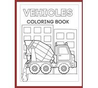 Vehicles coloring books