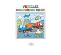 Vehicles: colouring book