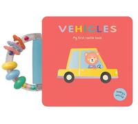 Vehicles: My First Rattle Book: Board Book with Rattle Handle (Baby's World)