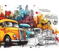 Vehicles That Work for You: A Pocket-Sized Coloring Book of Hardworking Machines (Pocket-Sized Coloring Books (6x9 Edition))