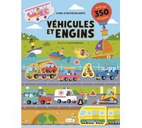 Véhicules et Engins: Livre d'autocollants. Plus de 350 stickers