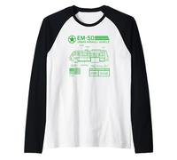 Vehículo de Asalto Urbano EM-50 (1981) Camiseta Manga Raglan