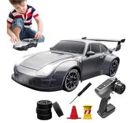 Vehículo de Deriva con Control Remoto, Modelo de neumático de Carreras 1:20, Coche de Velocidad 4WD con manejo Suave, Juguete Deportivo de Alto Rendimiento, Equipo de pasatiempo con construcción