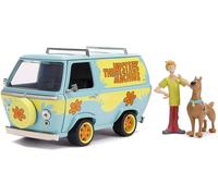 Vehículo De Fundición Scooby-Doo Mystery Machine 1:24 Con Figuras