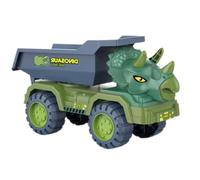 Vehículo de ingeniería de dinosaurios, Camión transportador de transporte | Camión para niños, niños, bebés, niños, preesc
