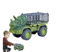 Vehículo de ingeniería de dinosaurios, Camión transportador de transporte | Dinosaurio Transporter Juguete Vehículo Portador