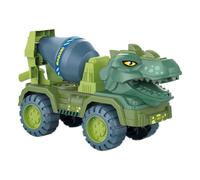 Vehículo de ingeniería de dinosaurios, Camión transportador de transporte | Transporte para niños, niños, bebés, niños, prees