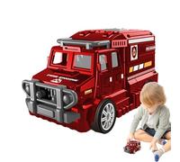 Vehículo de juguete de fricción, coches de fricción,City Services Dispara coches en miniatura | Juguete educativo para a partir de 3 años, juguete de inercia, vehículo para juegos creativos