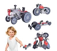 Vehículo de juguete desmontable - Juego de tornillos para niños - Construir juguetes para el montaje, kit de construcción de vehículos, juguetes educativos para niños y niños