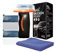 Vehículo depurador de pared - Eliminador de capa grasa, pulidora de ventanas de coche, aplicador de amortiguación de mancha, motor fuera de casa mirando vidrio óptico gafas tormentosas clima diario |