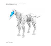 Vehiculo expansion bandai hobby 30mm exa - vehicle horse mecha ver. blanco