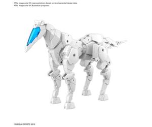 Vehiculo expansion bandai hobby 30mm exa - vehicle horse mecha ver. blanco