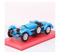 Vehículo Fundido A Presión 1 18 para Bugatti Tipo 51 1934 Coche De Carreras De Aleación De Simulación Modelo Coleccionable No Control Remoto Modelos