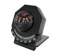 Vehículo interior para brújula para verificación manual de ruta y soporte de orientación durante la navegación con diseño de alta visibilidad