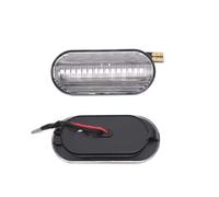 Vehículo luz Señal Giro Para VW Para Golf 3 4 Para MK3 Para MK4 Passat 3BG Polo 6N 9N Para Bora Para Vento Dinámica LED Intermitente Secuencial Auto Giro Intermitentes(Crystal white)