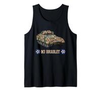 Vehículo militar estadounidense IFV M3 Bradley Camiseta sin Mangas