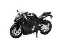 Vehículo Miniatura 1:12 BMW S1000 RR Edición Gulf Oil Aleación Metal Motocicleta Diecast Modelo Coche Adorno Colección Hobby Cumpleaños Niño Modelo para La Escala(Negro)