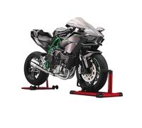 Vehículo Miniatura 1:6 For Kawasaki H2R Spray Startable Alloy Diecast Racing Motorcycle Model Toy Car Collectibles Hobby Holiday Gifts Modelo para La Escala(Negro)